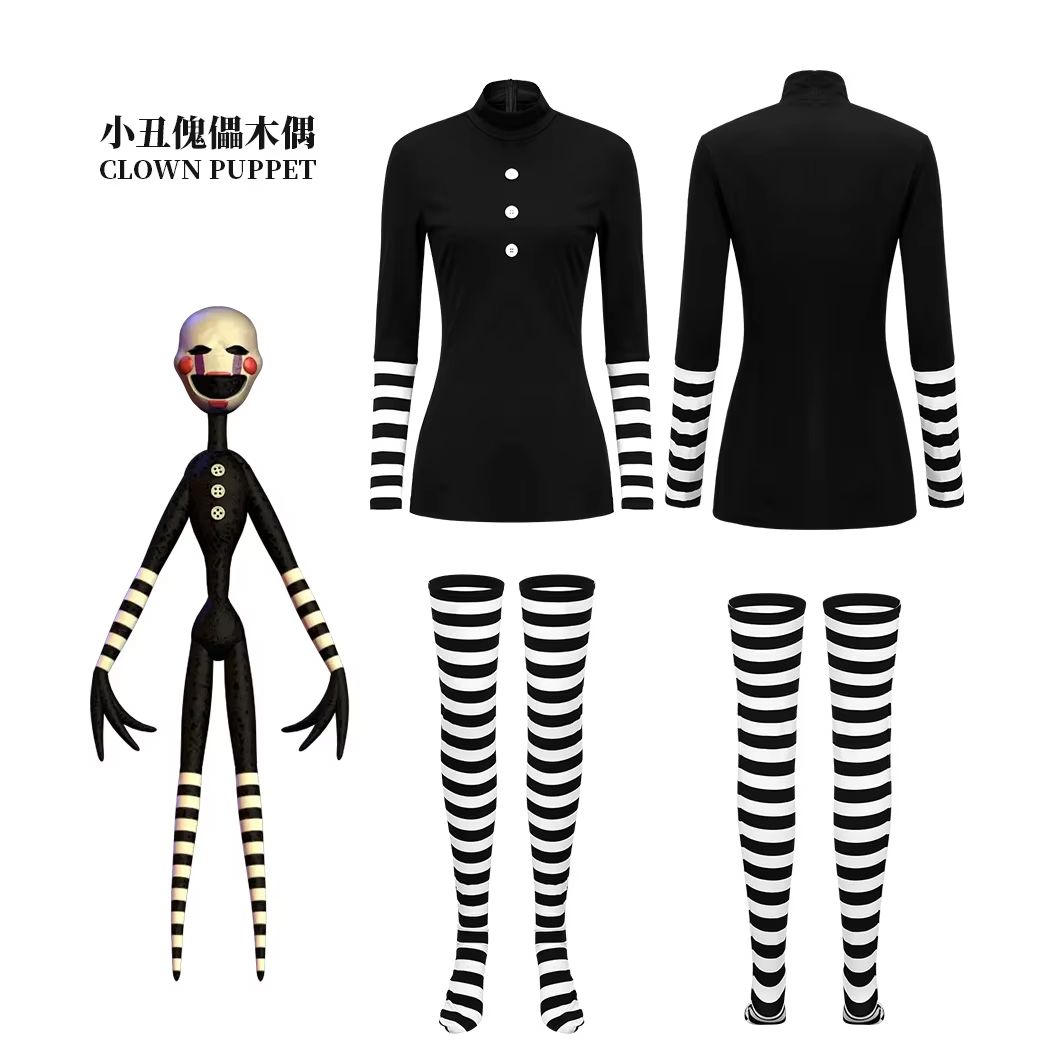 Party Games Night - Gaun Kostum Cosplay Marionette Game Nights
