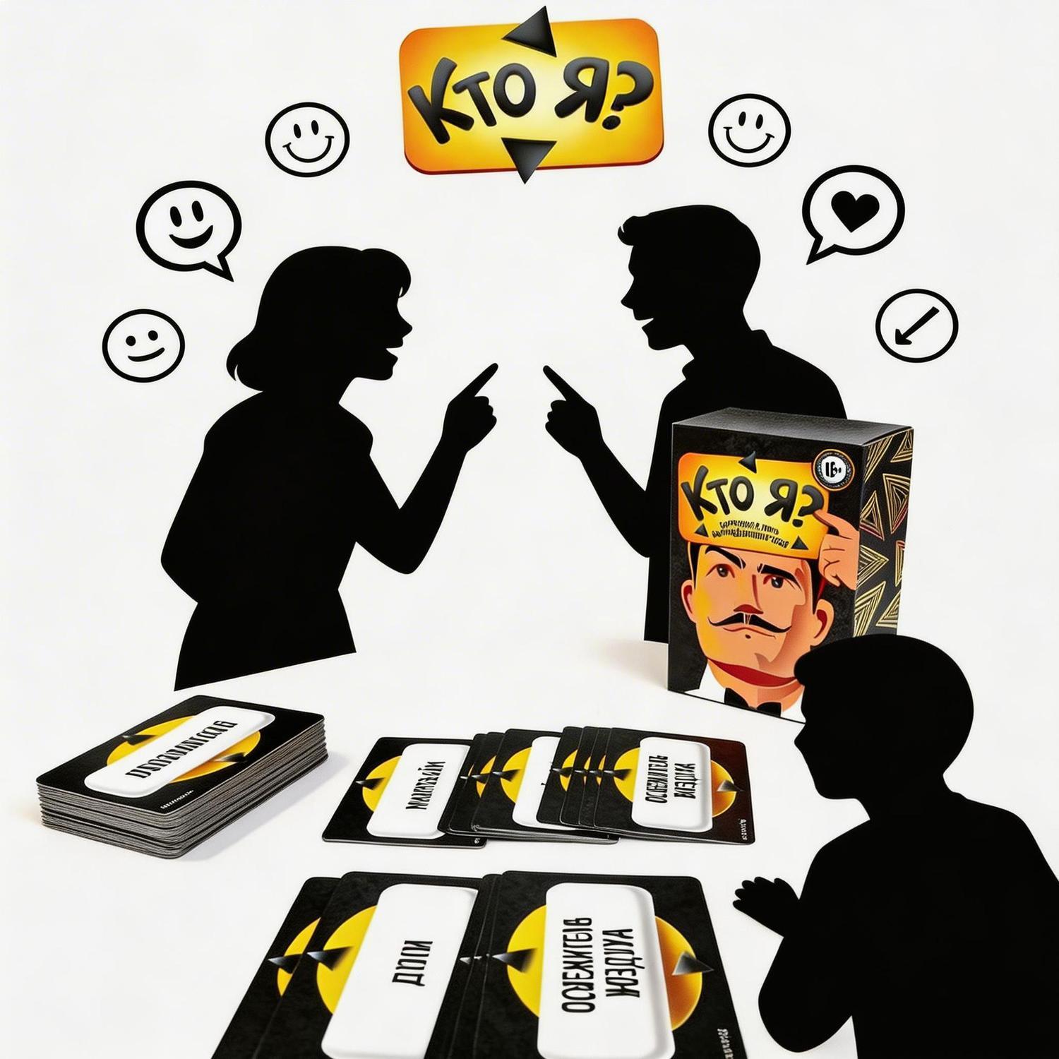 Party Games Night - Permainan Meme Rusia Tebak Siapa Saya,