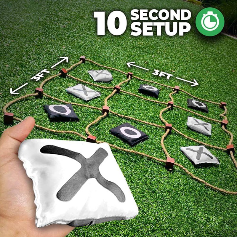 Tic Tac Toe Giant - Permainan Tic-Tac-Toe Raksasa untuk Luar Ruangan,