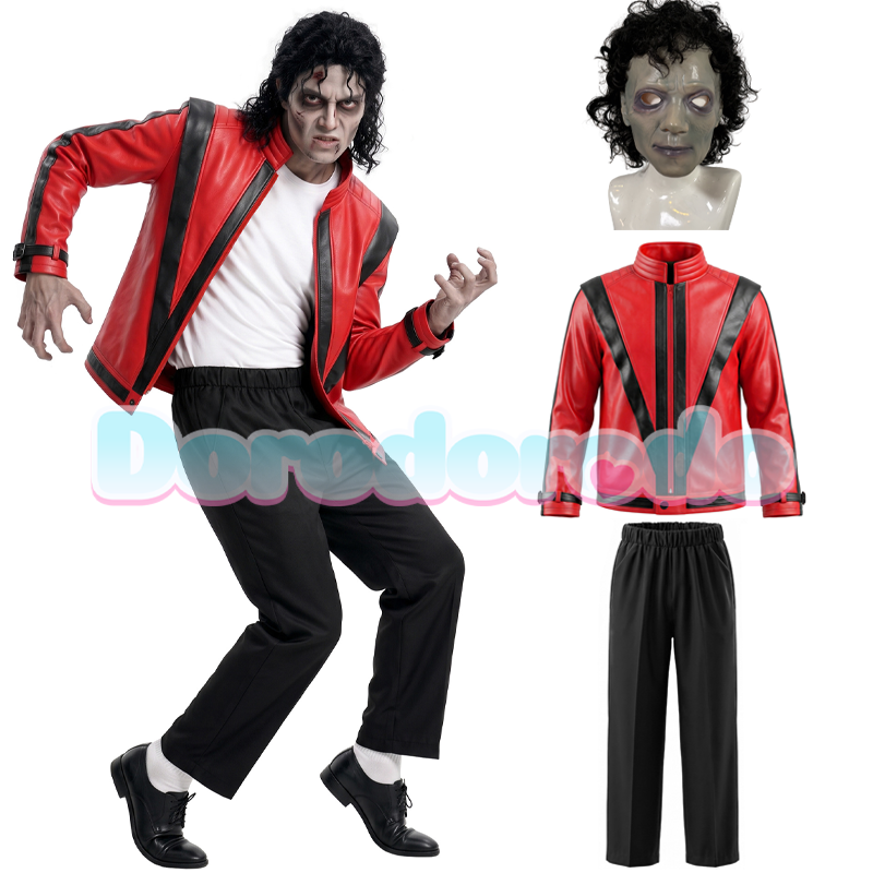 Zombie Party Games For Adults - Kostum Cosplay Michael Jackson, Pakaian Michael