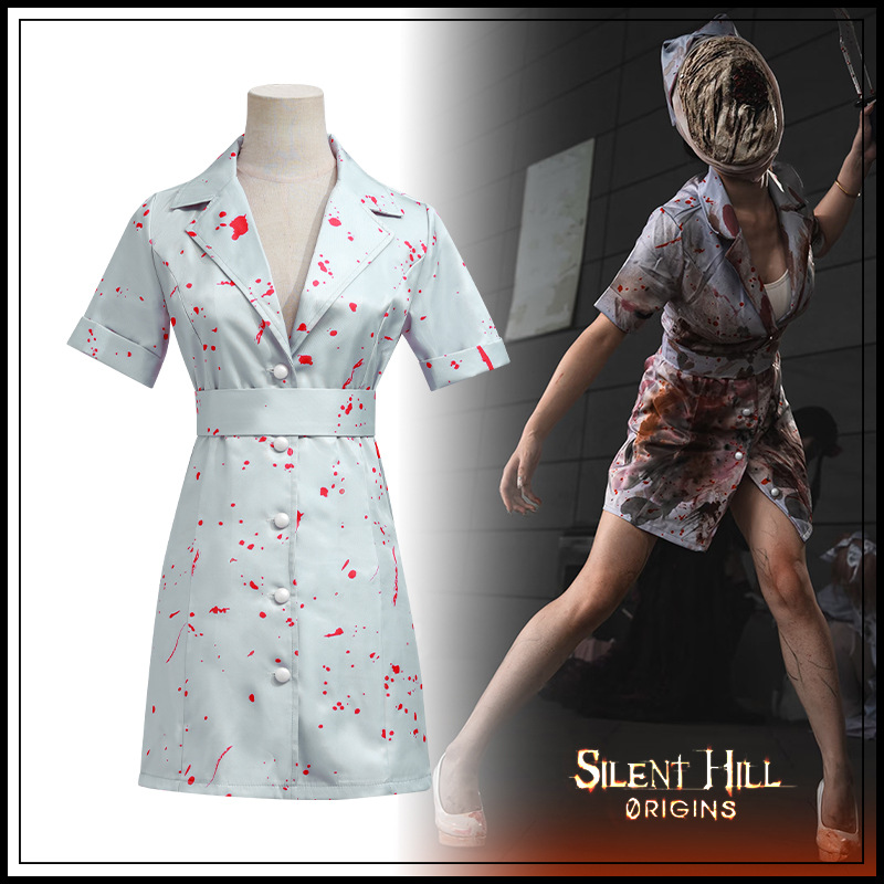 Zombie Party Games For Adults - Kostum Cosplay Perawat Silent Hill 2