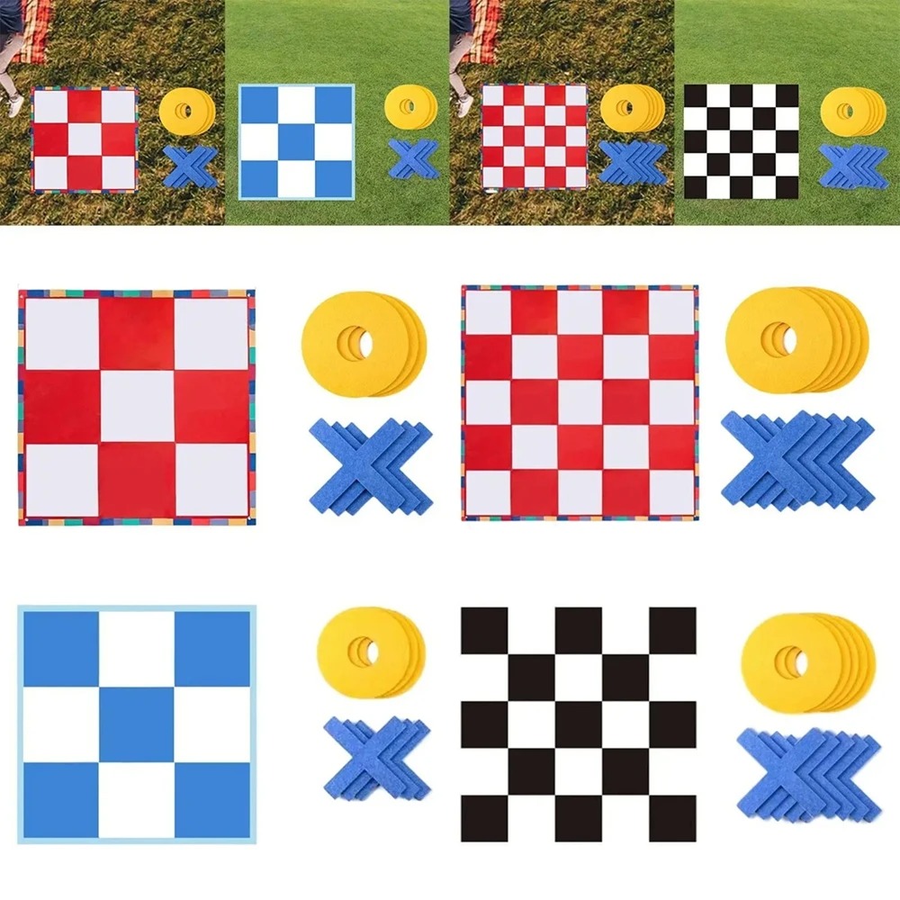 Tic Tac Toe Giant - Set Permainan Tic Tac Toe Raksasa,