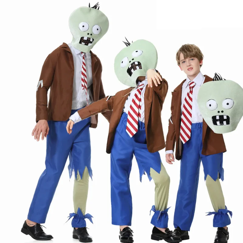 Zombie Party Games For Adults - Kostum Jumpsuit Masker Unik Pakaian Festival
