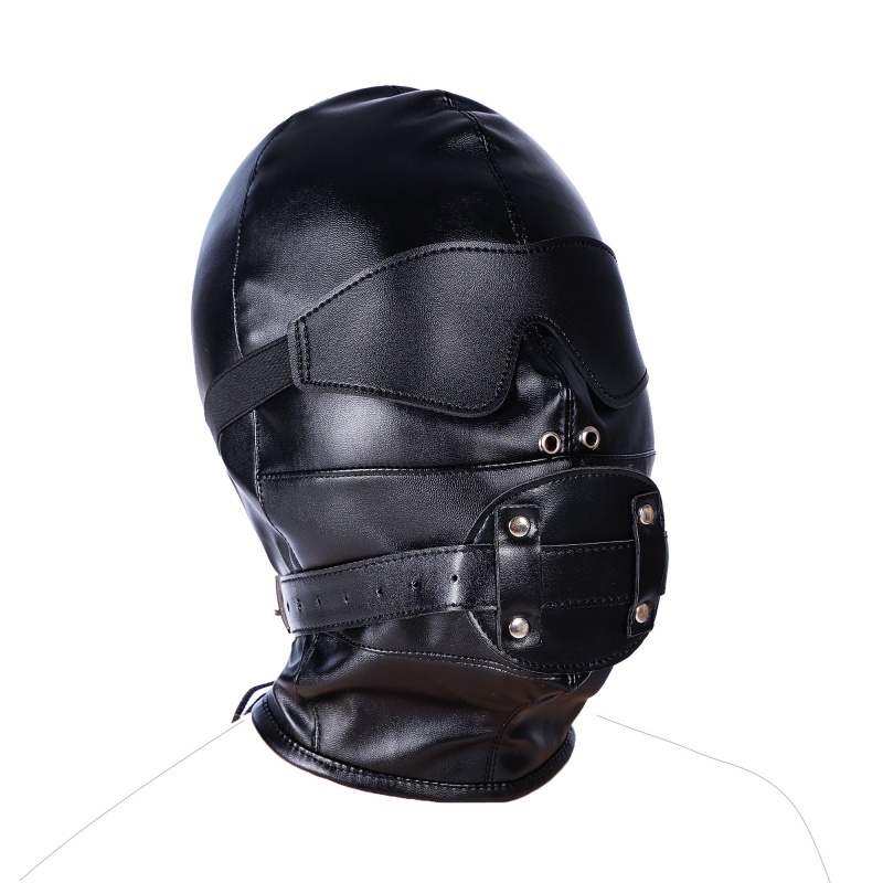 Masker Cosplay seksi Fetish PU - Party Games Mystery ulasan dan harga