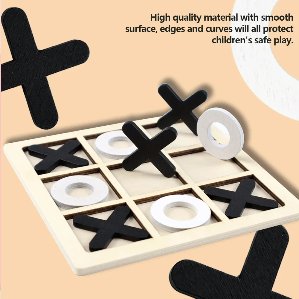 Kayu XO Tic Tac Toe Game Mini  - Party Games At Home ulasan dan harga