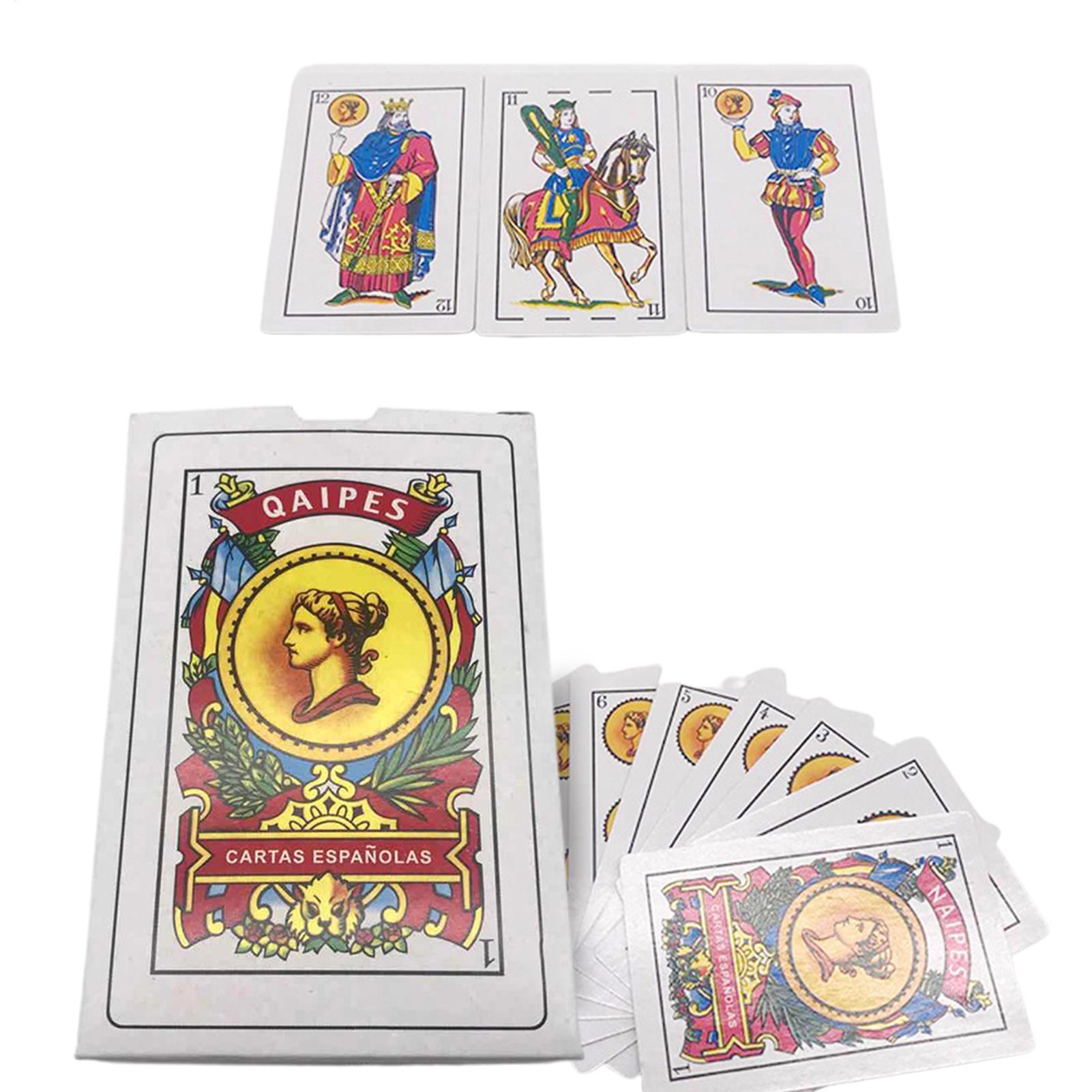 Kartu Remi Spanyol Besar Kartu - Party Games In Spanish ulasan dan harga
