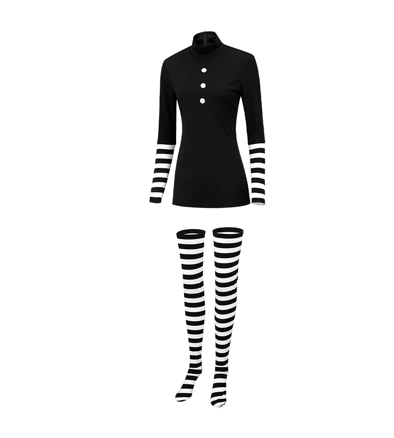 Gaun Kostum Cosplay Marionette - Party Games Night ulasan dan harga