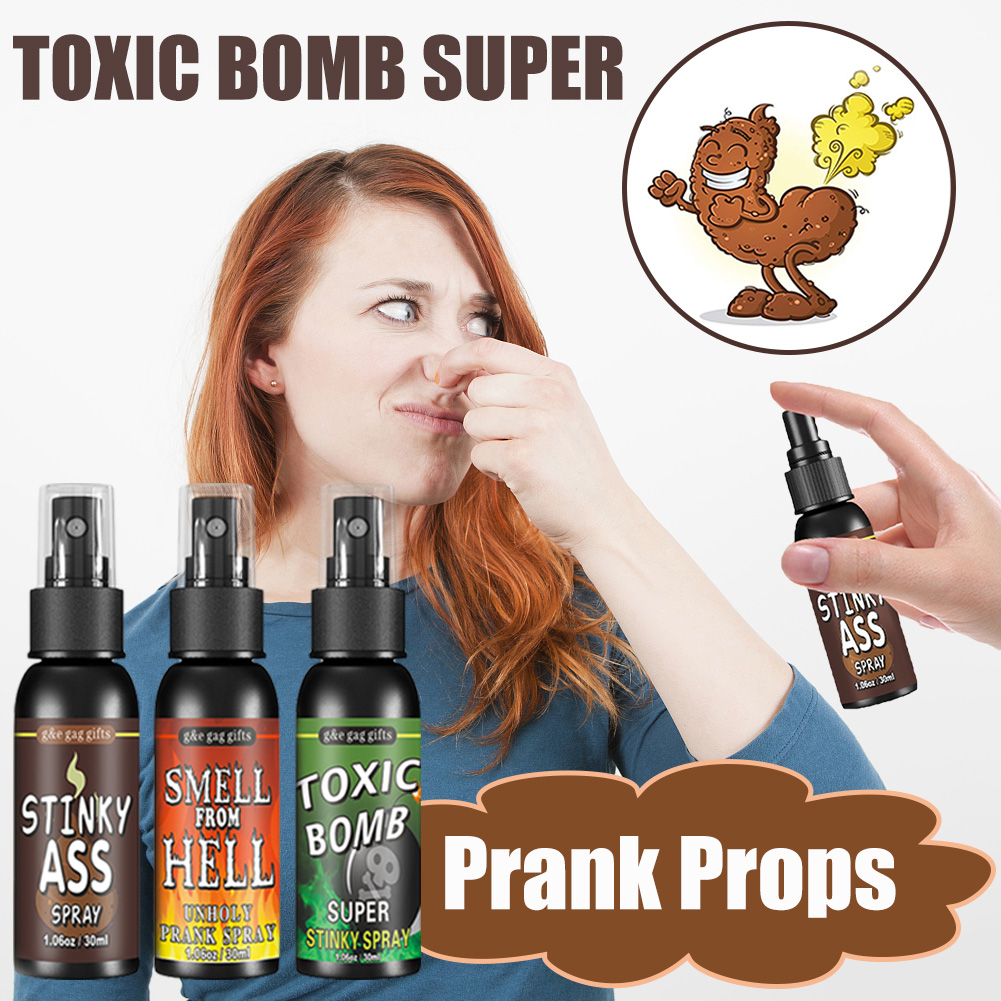 3pcs/set 30ml Semprotan Kentut - Party Games Bomb ulasan dan harga