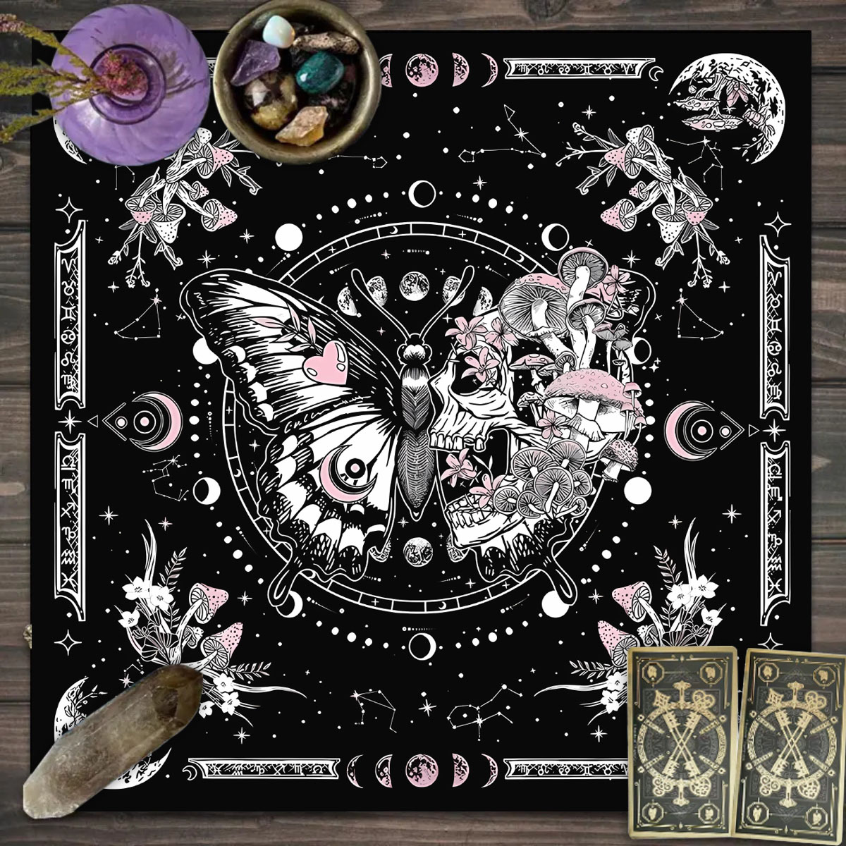 1 Buah Taplak Meja Kartu Tarot - Party Games Mystery ulasan dan harga