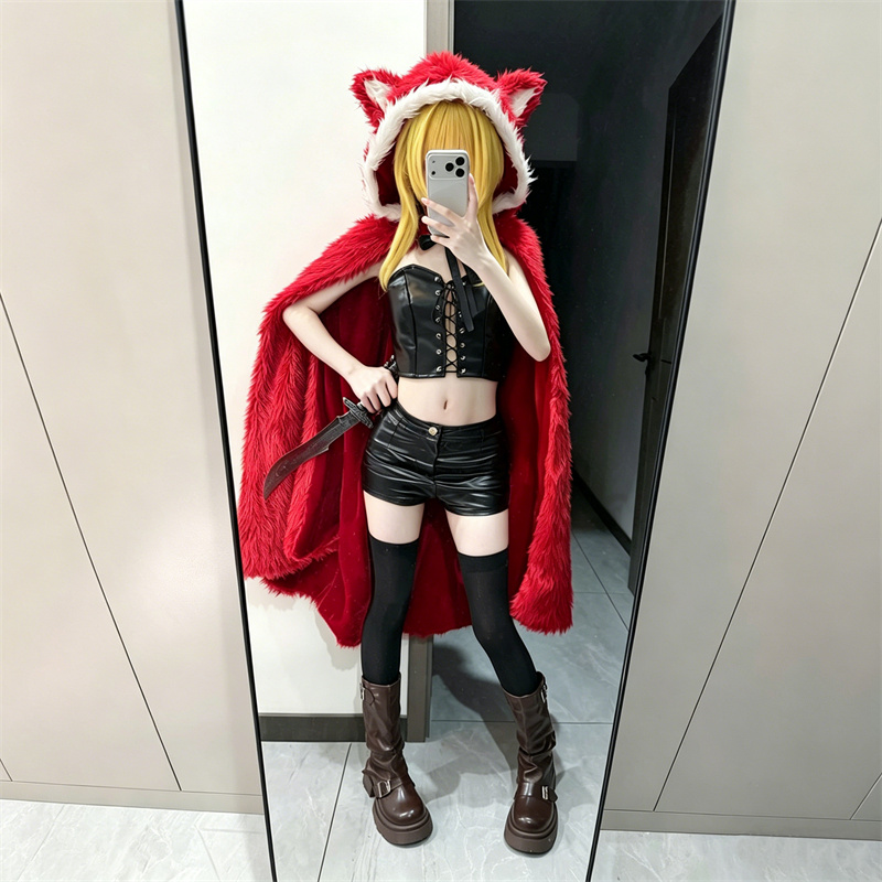 Jubah Cosplay Game Black Souls - Party Games Kit ulasan dan harga
