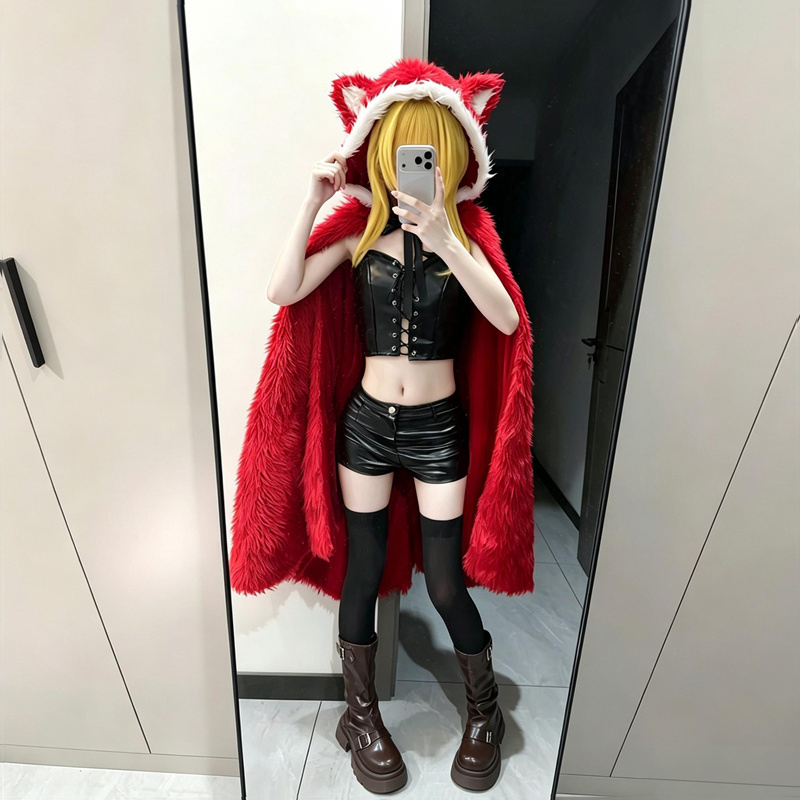 Jubah Cosplay Game Black Souls - Party Games Kit ulasan dan harga