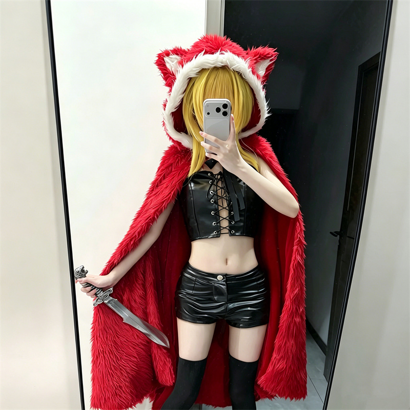 Jubah Cosplay Game Black Souls - Party Games Kit ulasan dan harga