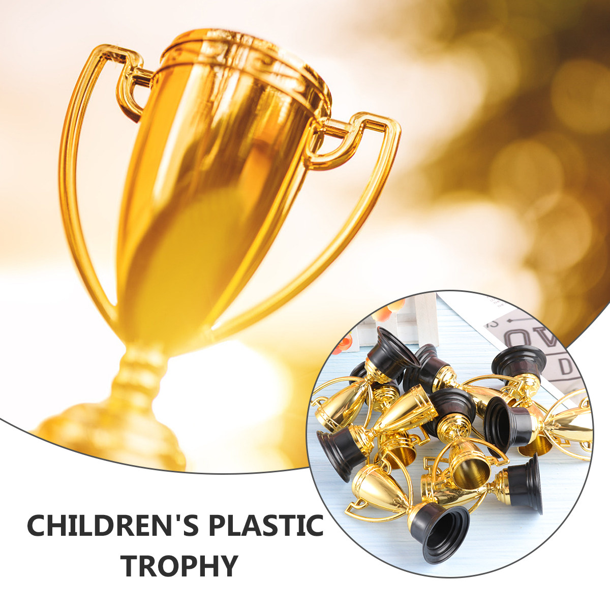 12 Buah Piala Plastik Mini Ema - Party Games Mini ulasan dan harga