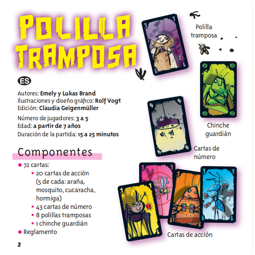 Polilla Tramposa Bahasa Spanyo - Party Games In Spanish ulasan dan harga
