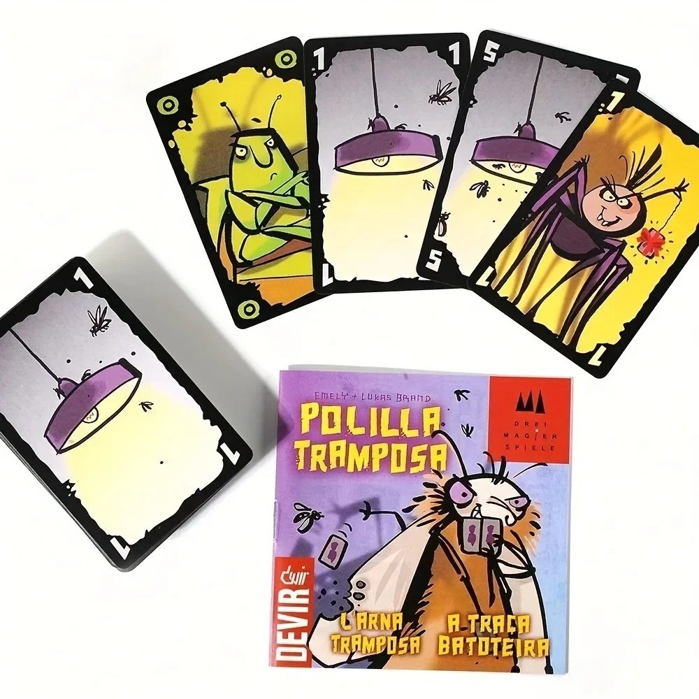 Permainan Kartu Polilla Trampo - Party Games In Spanish ulasan dan harga