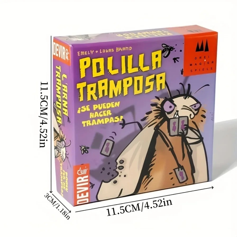 Permainan Kartu Polilla Trampo - Party Games In Spanish ulasan dan harga