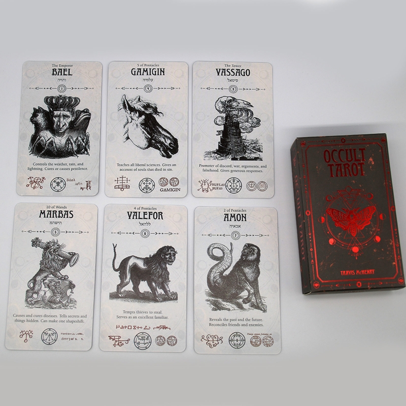 77HC 78 Kartu Dek Okultisme Ta - Party Games Mystery ulasan dan harga