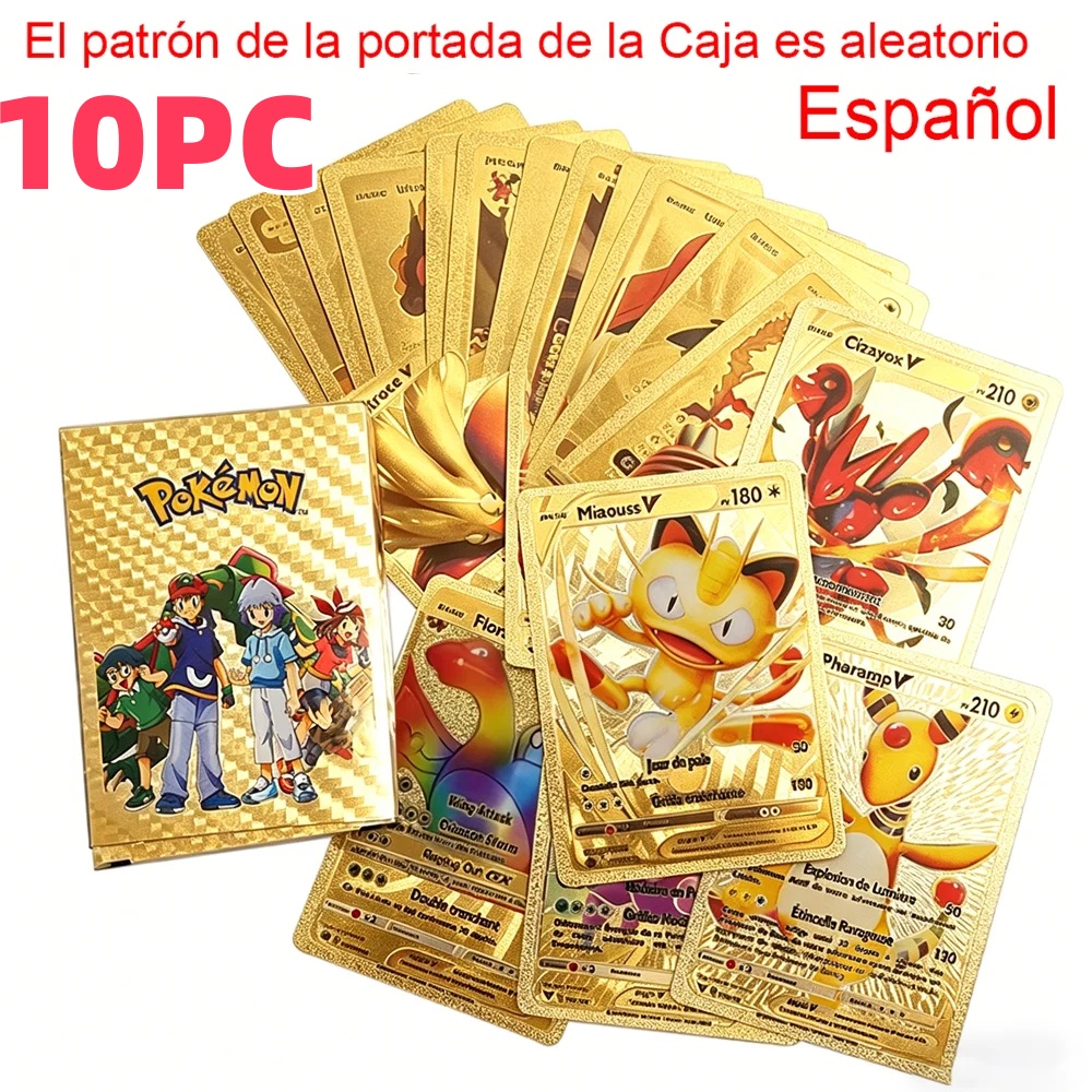 5/10 Buah Kartu Pakemon Vmax G - Party Games In Spanish ulasan dan harga