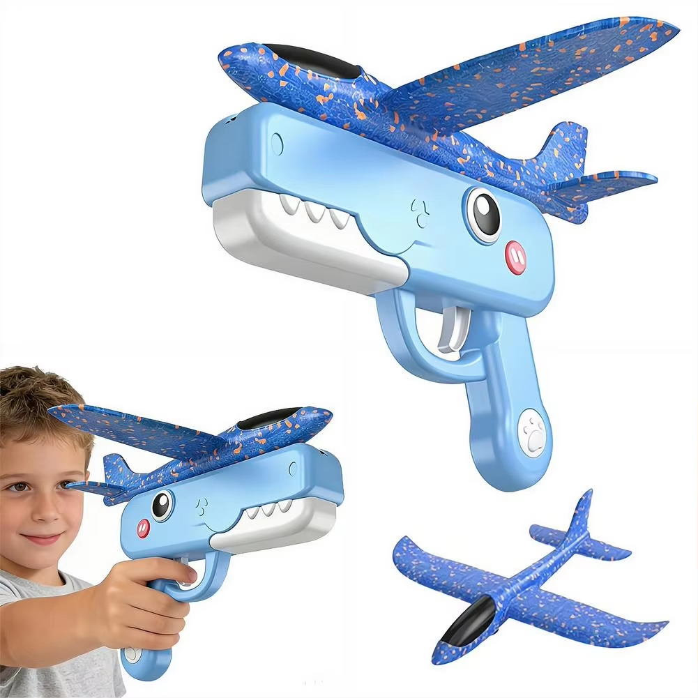 Mainan Pistol Peluncur Pesawat - Party Games Easy Kids ulasan dan harga