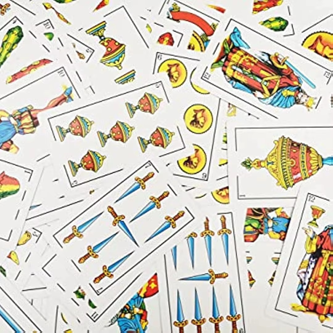 1 Set Kartu Naipes Spanyol Asl - Party Games In Spanish ulasan dan harga