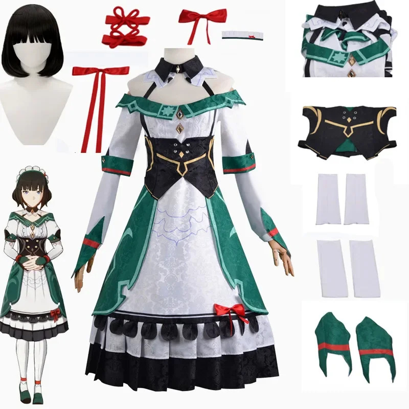 Kostum Cosplay Genshin Impact  - Party Games Youtube ulasan dan harga