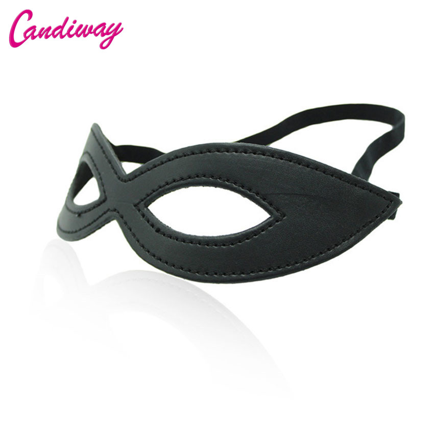 Hitam Kulit Masker Mata Untuk  - Party Games Mystery ulasan dan harga