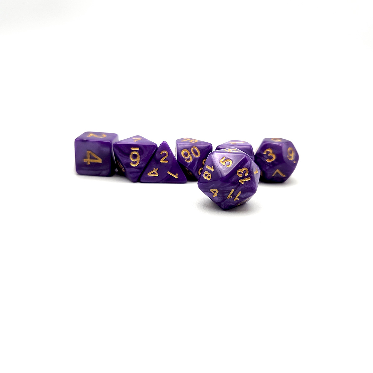 Set Dadu 7 Buah dengan Tekstur - Party Games Mystery ulasan dan harga