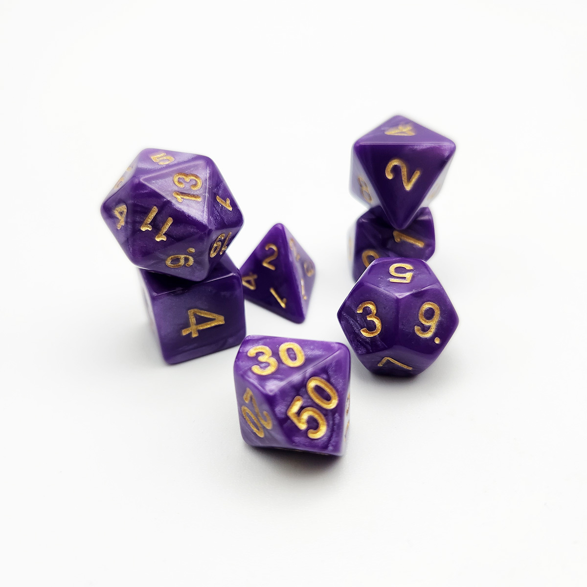 Set Dadu 7 Buah dengan Tekstur - Party Games Mystery ulasan dan harga