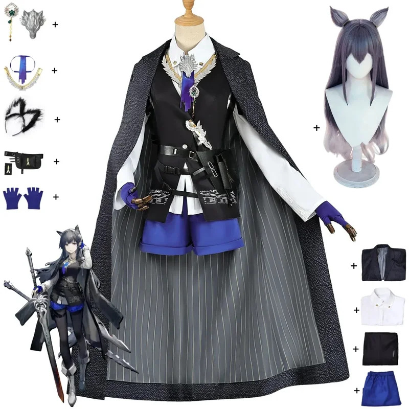 Kostum Cosplay Game Arknights  - Party Games Youtube ulasan dan harga
