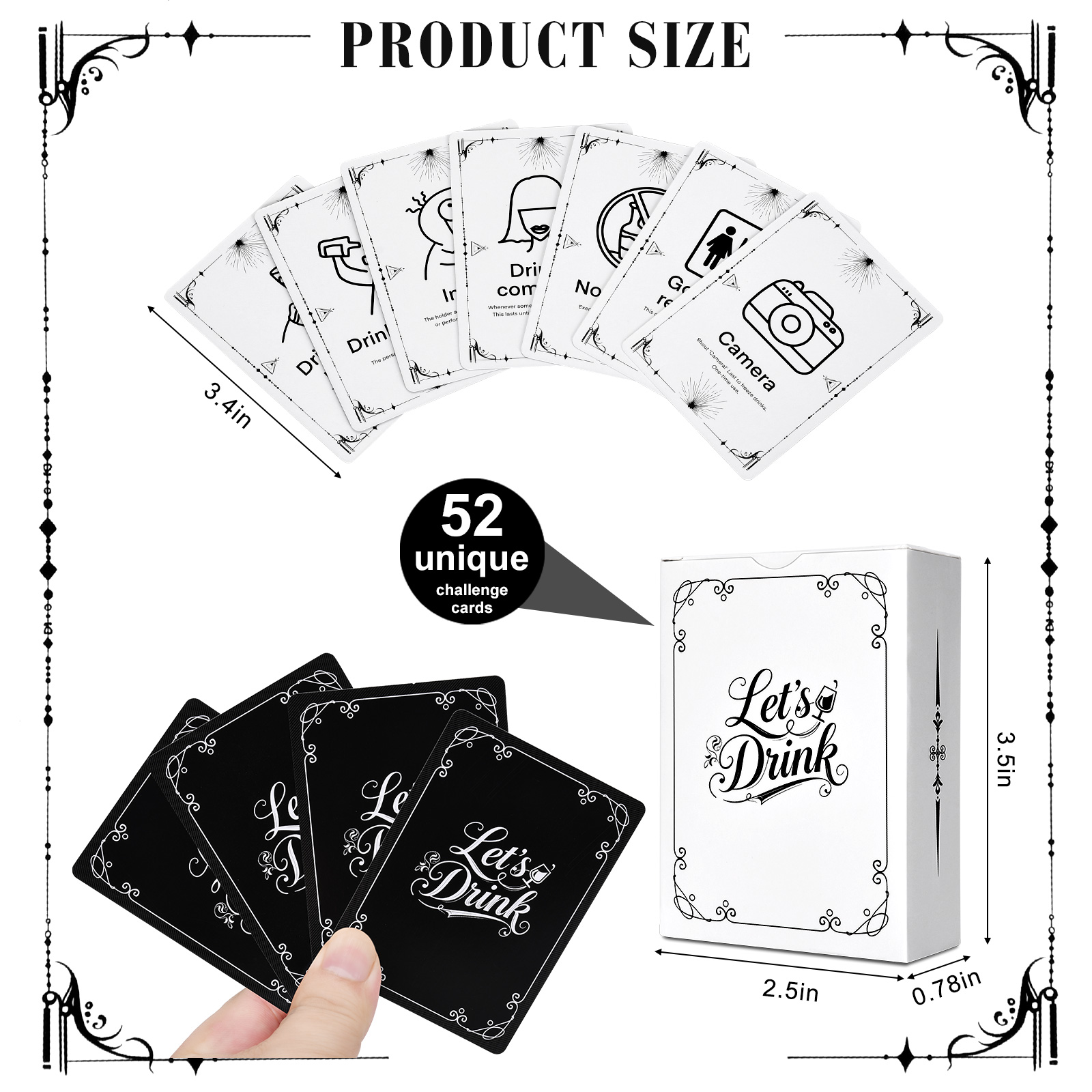 Kartu Permainan Minum untuk De - Party Games Night ulasan dan harga