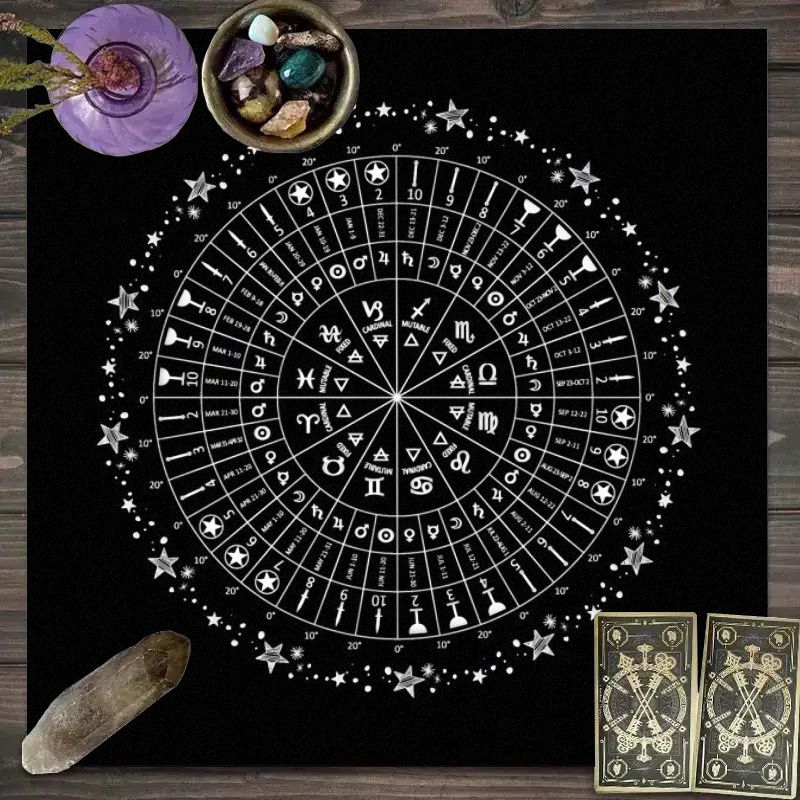 1 Buah Taplak Meja Kartu Tarot - Party Games Mystery ulasan dan harga