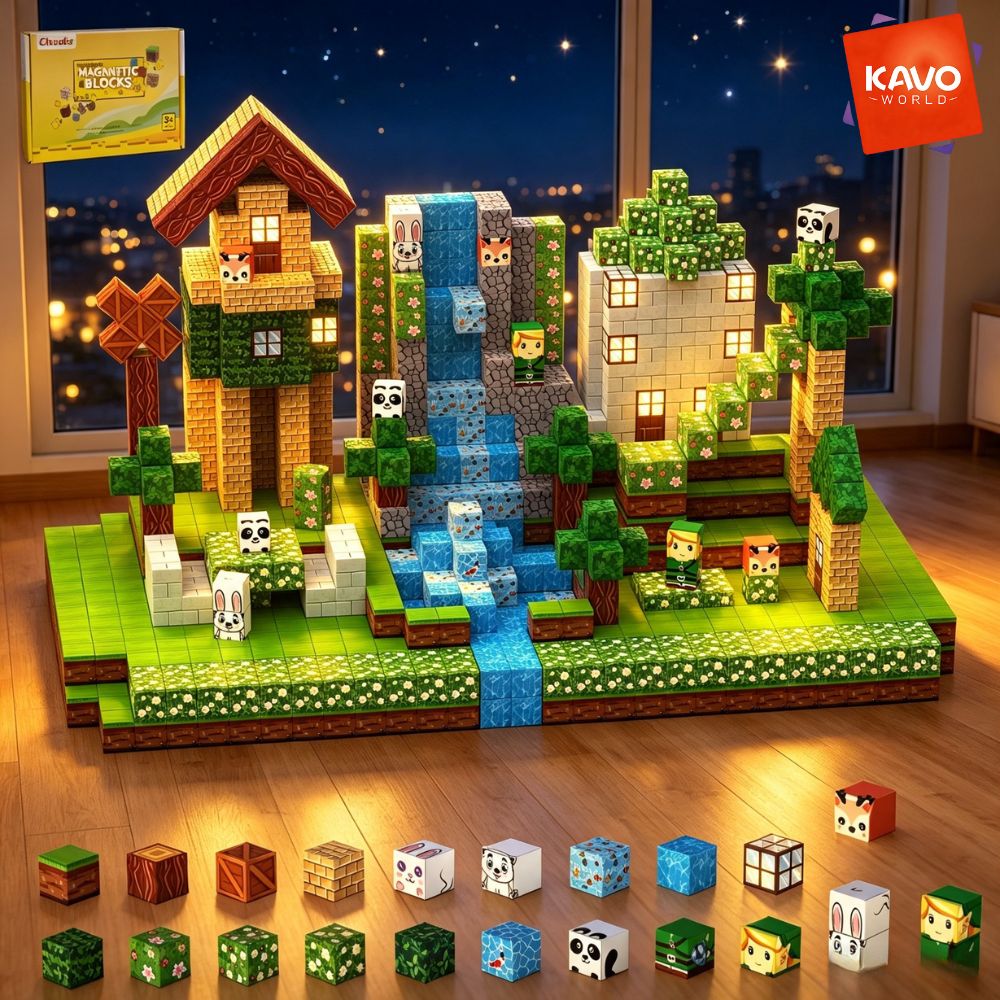 KAVOWORLD 150pcs Blok Bangunan - Party Games Easy Kids ulasan dan harga