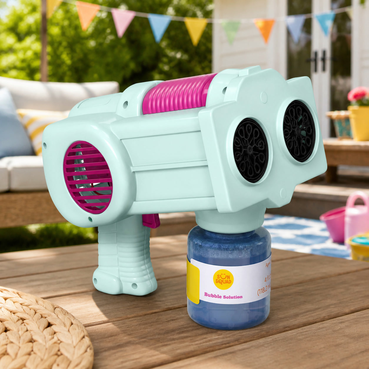 Mainan Penyembur Gelembung Gan - Party Games Easy Kids ulasan dan harga