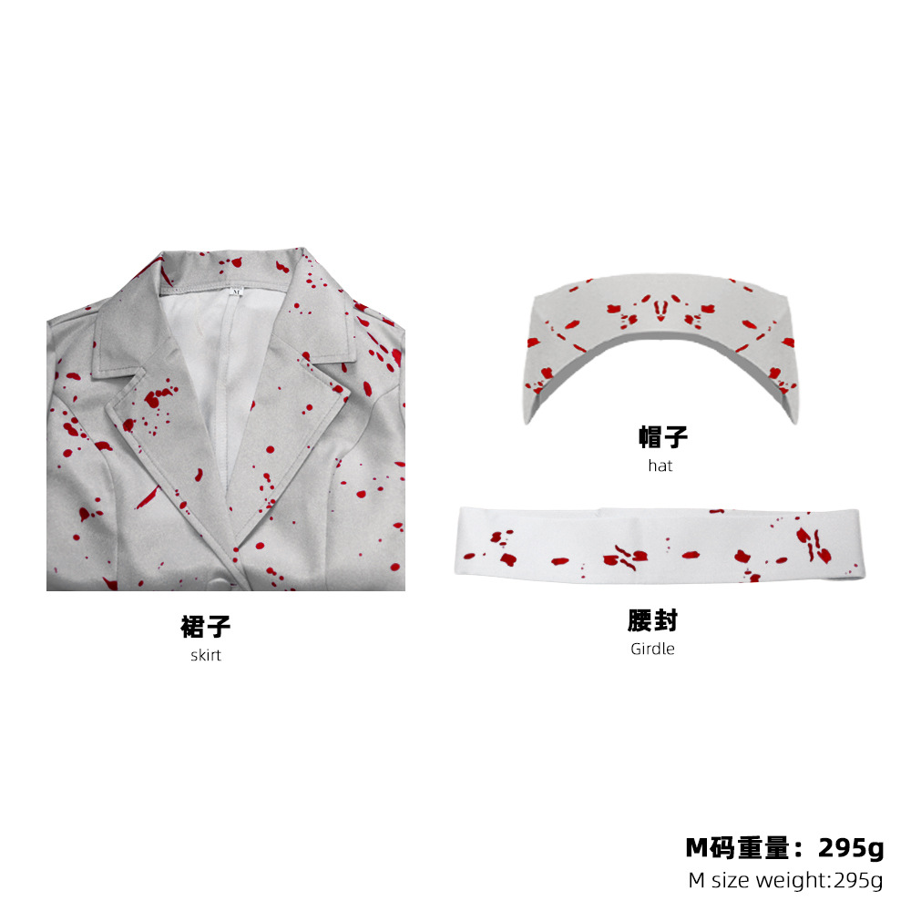 Kostum Cosplay Perawat Silent  - Zombie Party Games For Adults ulasan dan harga