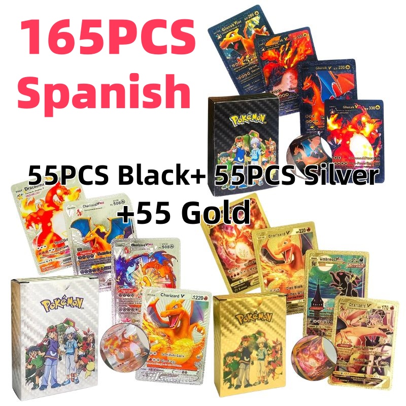 55 Buah Kartu Pokemon Vmax GX  - Party Games In Spanish ulasan dan harga
