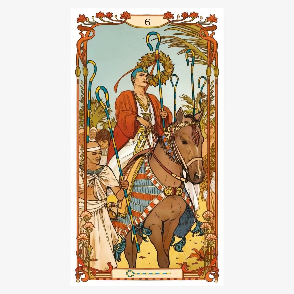 Seni Mesir kartu Tarot Nouveau - Party Games Meaning ulasan dan harga